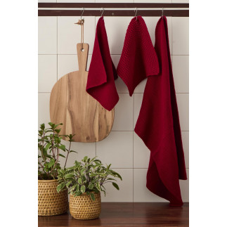 Essuie main coton epais tricote IB Laursen