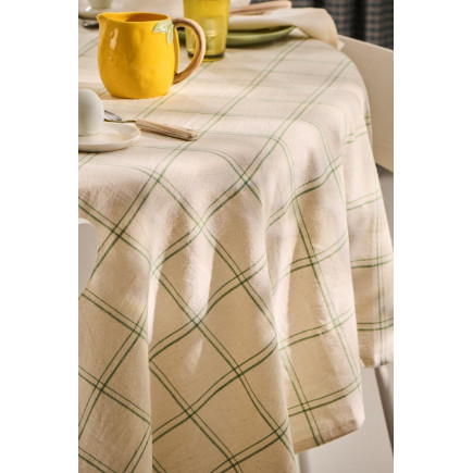Nappe rectangulaire coton carreaux IB Laursen Storm