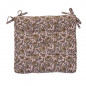 Coussin de chaise floral boheme coton Madam Stoltz