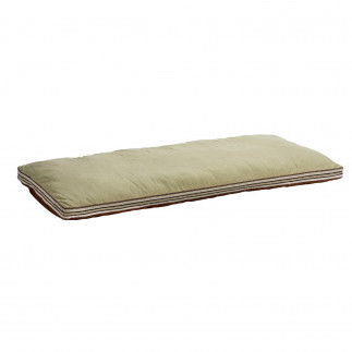 Matelas de sol uni reversible coton bicolore Madam Stoltz