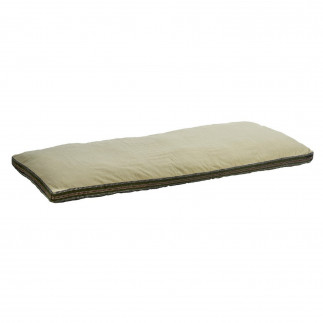 Matelas de sol reversible coton uni bicolore Madam Stoltz