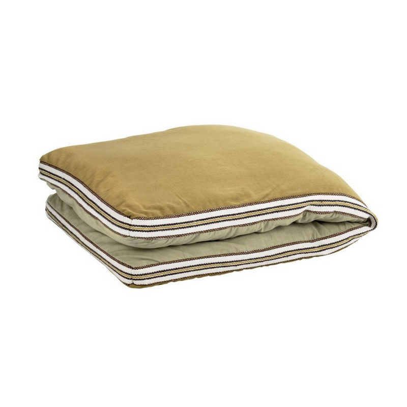 Matelas de sol coton uni reversible bicolore Madam Stoltz