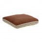 Galette d assise carree coton reversible bicolore Madam Stoltz