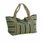 Sac weekend recyclé rayures Madam Stoltz