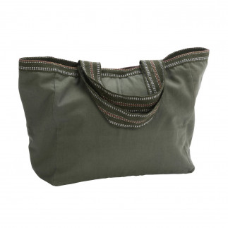Sac weekend tote bag coton couleur Madam Stoltz