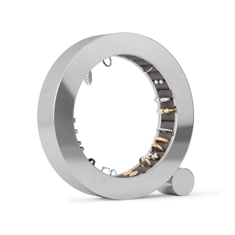 Range bijoux cercle aluminium design Umbra FERRIS
