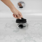 Bonde bouchon evier design fleur Umbra BLOOM