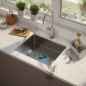 Bonde bouchon lavabo bain evier design fleur Umbra BLOOM
