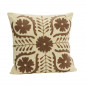 Housse coussin broderie coton Madam Stoltz Suzani