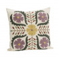 Housse de coussin broderie multicolore coton Madam Stoltz Suzani