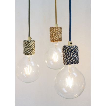 Suspension simple ampoule herbier Madam Stoltz