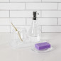 Porte savon transparent design acrylique Umbra DROPLET