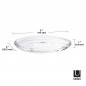Porte savon transparent design acrylique Umbra DROPLET