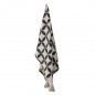Plaid coton recyclé réversible graphique Bloomingville FORMA Plaid coton recyclé réversible graphique Bloomingville FORMA