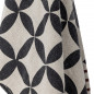 Plaid coton recyclé réversible graphique Bloomingville FORMA Plaid coton recyclé réversible graphique Bloomingville FORMA