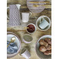 Mugs tasses gres imprime petites fleurs Bloomingville MAYA set de 3