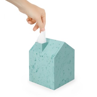 Boite a mouchoirs plastique recycle Umbra Casa