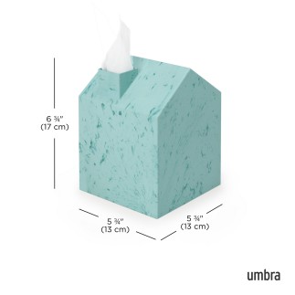 Boite a mouchoirs plastique recycle Umbra Casa
