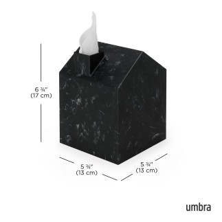 Boite a mouchoirs plastique recycle Umbra Casa
