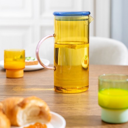 Carafe verre couvercle design couleur Remember Fred