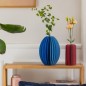 Vase papier plisse design Remember Yuki