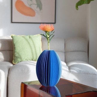 Vase papier plisse design Remember Yuki