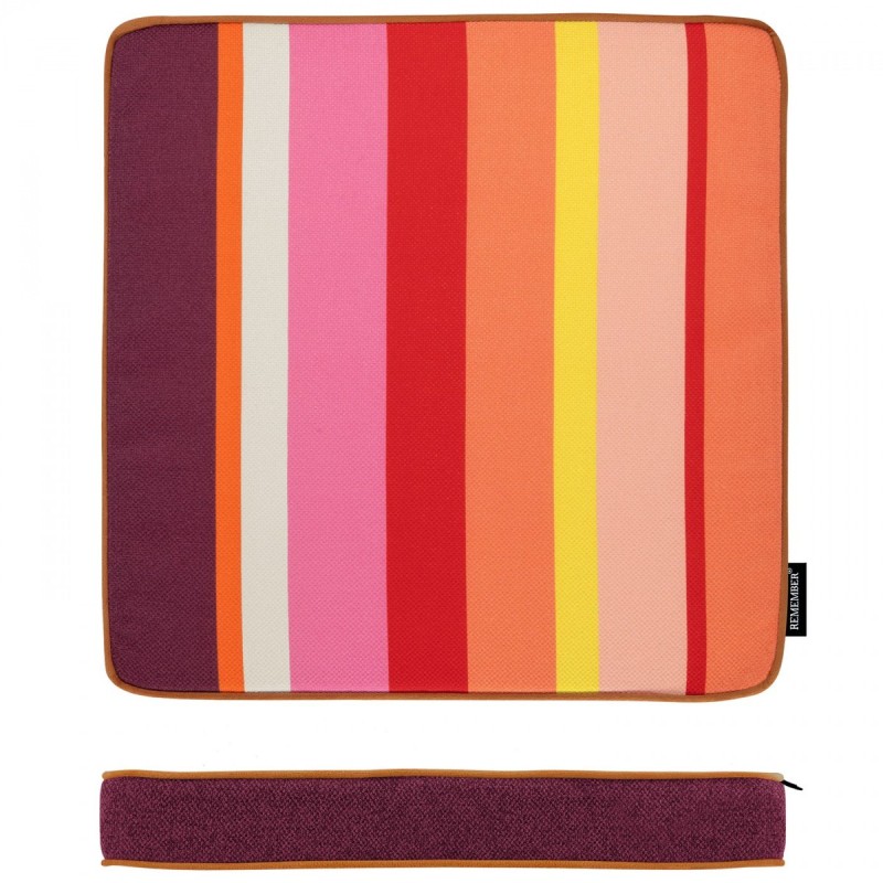 Coussin assise galette design multicolore Remember Marrakech