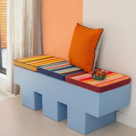 Galette de chaise design rayures Remember