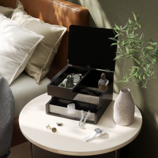 Boite a bijoux bois design Umbra Malibu