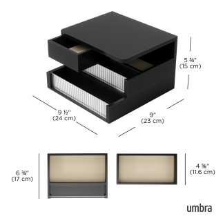 Boite a bijoux bois design Umbra Malibu