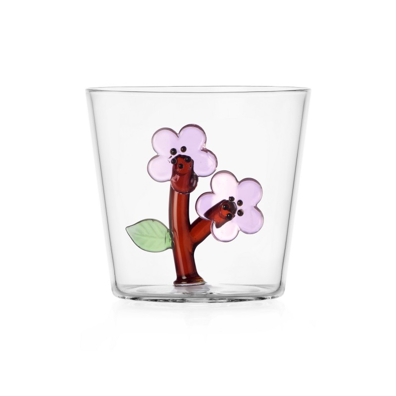 Verre a eau fleur Ichendorf Milano Botanica Peach Blossom