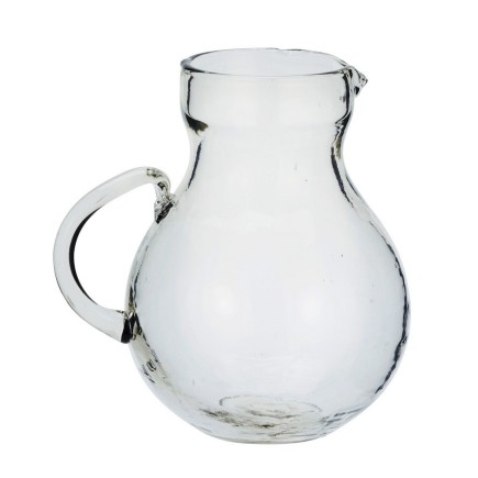 Carafe a eau verre recycle Madam Stoltz