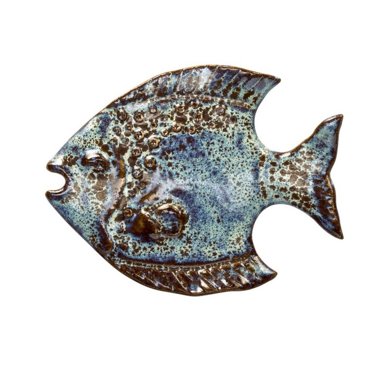 Decoration murale poisson ceramique Madam Stoltz