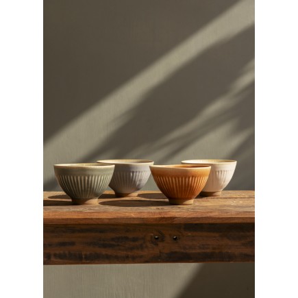 Bol petit dejeuner gres artisanal couleur Madam Stoltz