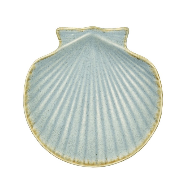 Petite assiette coquille st jacques gres couleur Madam Stoltz