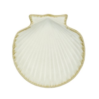 Petite assiette coquille st jacques gres couleur Madam Stoltz