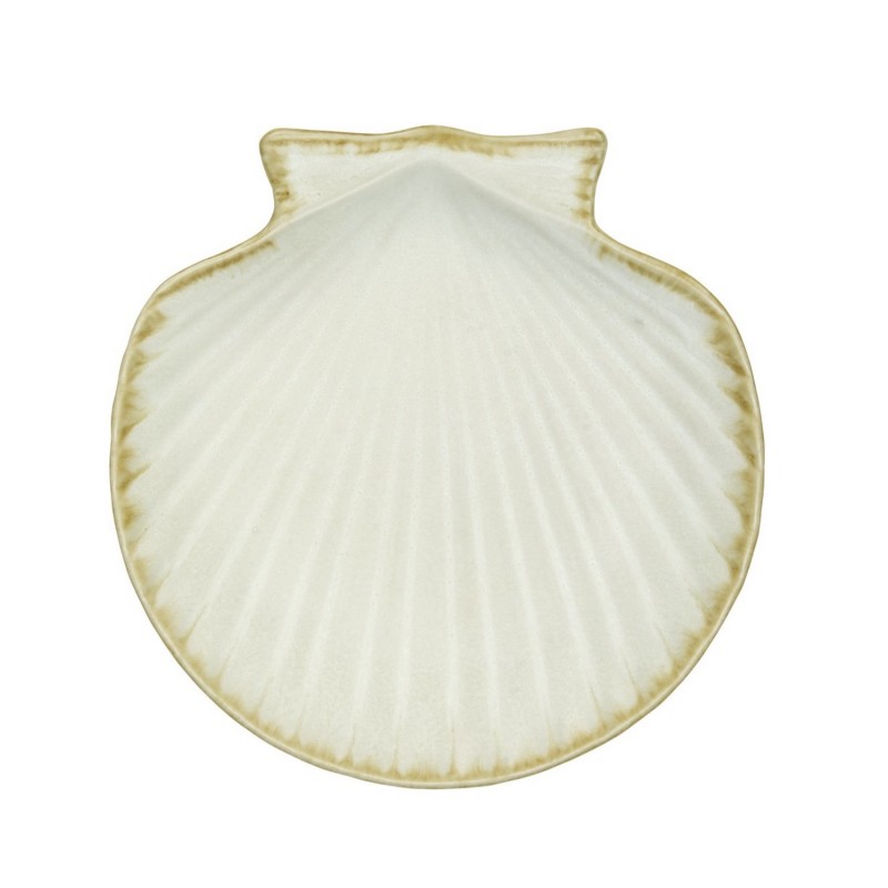 Petite assiette coquille st jacques gres couleur Madam Stoltz