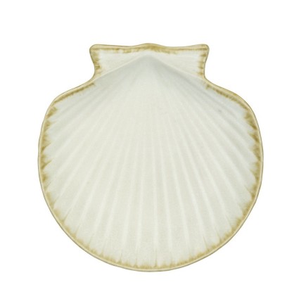 Petite assiette coquille st jacques gres couleur Madam Stoltz
