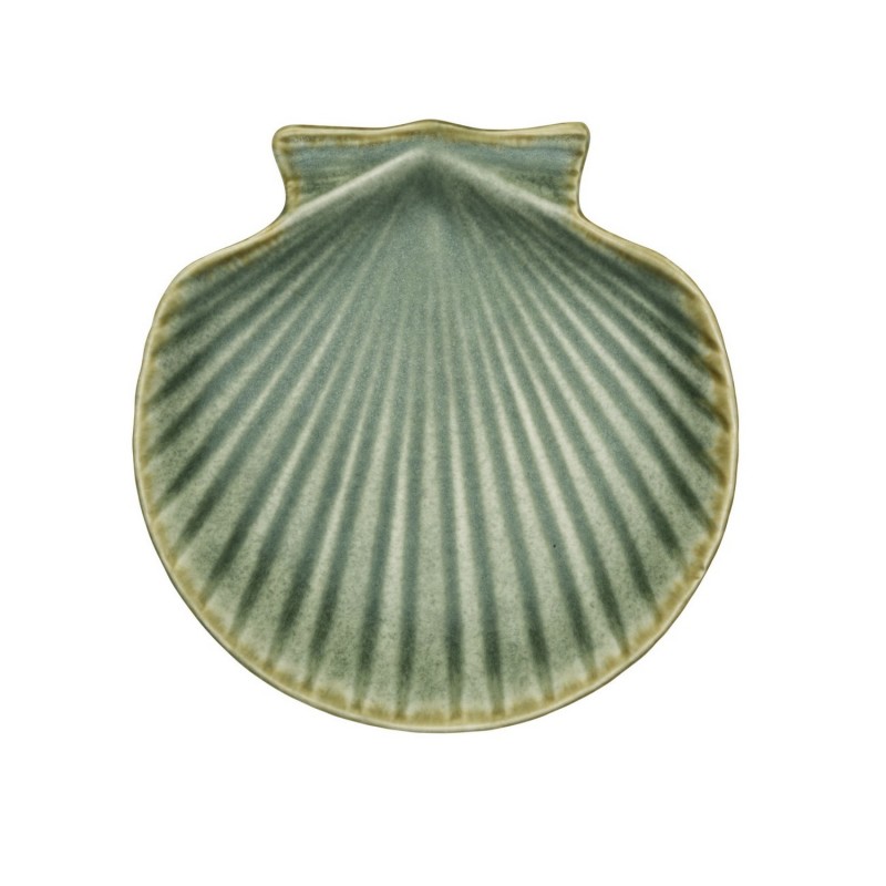 Petite assiette coquille st jacques gres couleur Madam Stoltz