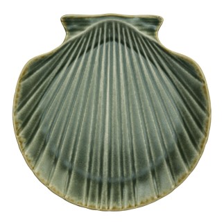 Assiette coquille st jacques gres couleur Madam Stoltz