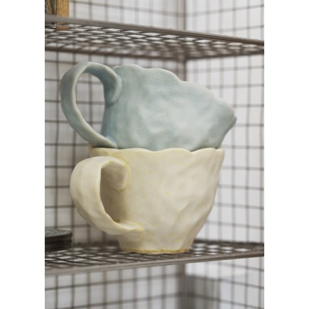 Tasse grès structuré artisanal Madam Stoltz