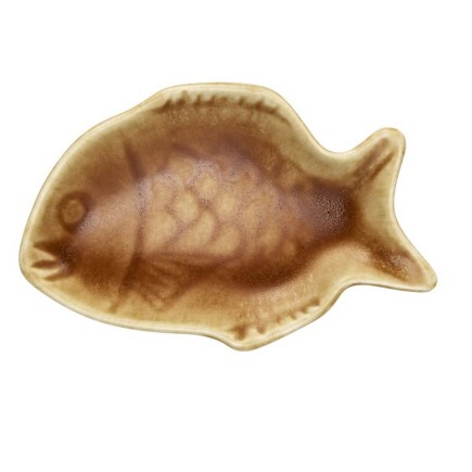 Petite assiette poisson gres couleur Madam Stoltz
