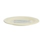 Assiette plate gres motif poissons couleur Madam Stoltz