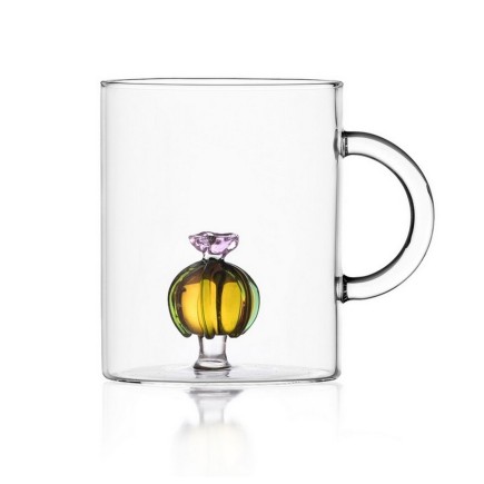 Mug verre fleur de cactus Ichendorf Milano Desert Plants
