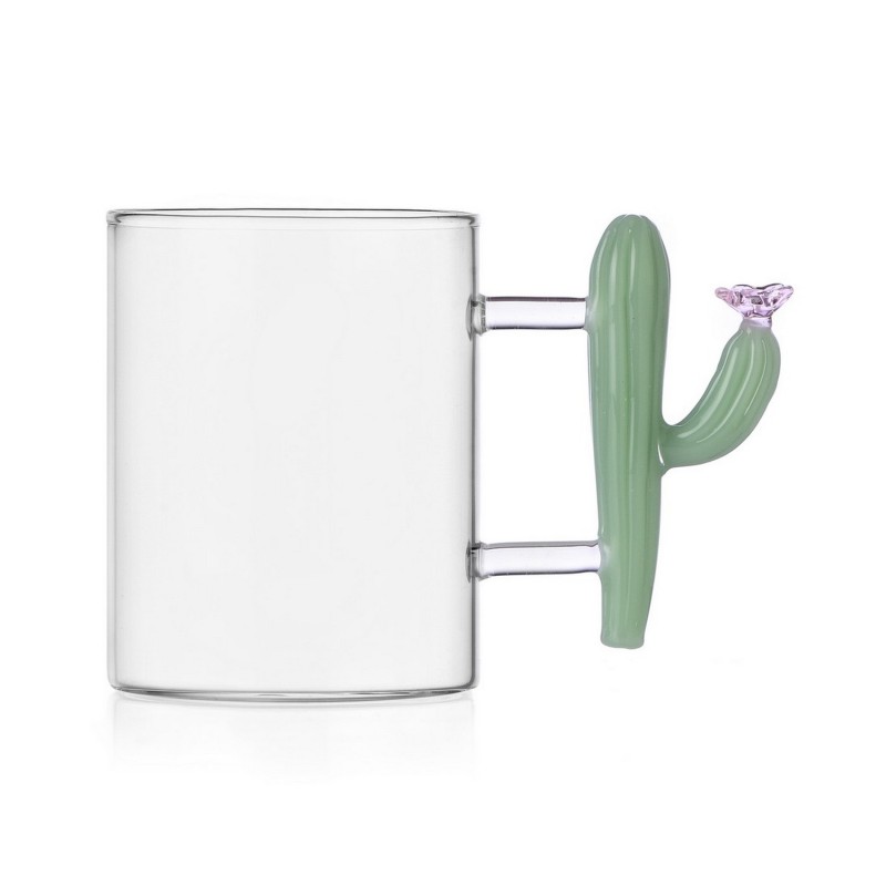 Tasse a the cafe verre design cactus Ichendorf Milano Desert Plants