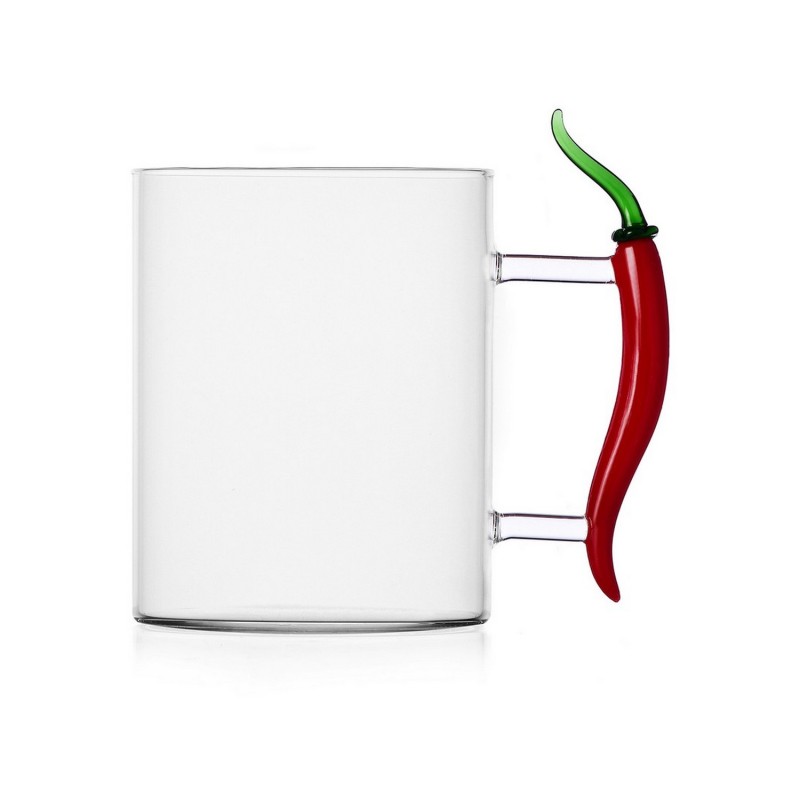 Mug verre design piment Ichendorf Milano Vegetables Chili