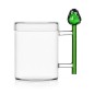 Mug tasse verre avec couvercle design artichaut Ichendorf Milano Vegetables
