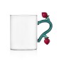 Tasse mug verre fruits fraises Ichendorf Milano Fruits and Flowers