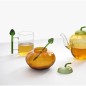Mug tasse verre avec couvercle design artichaut Ichendorf Milano Vegetables