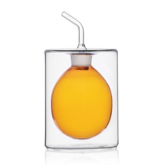 Petit huilier design verre double paroi Ichendorf Milano Cilindro